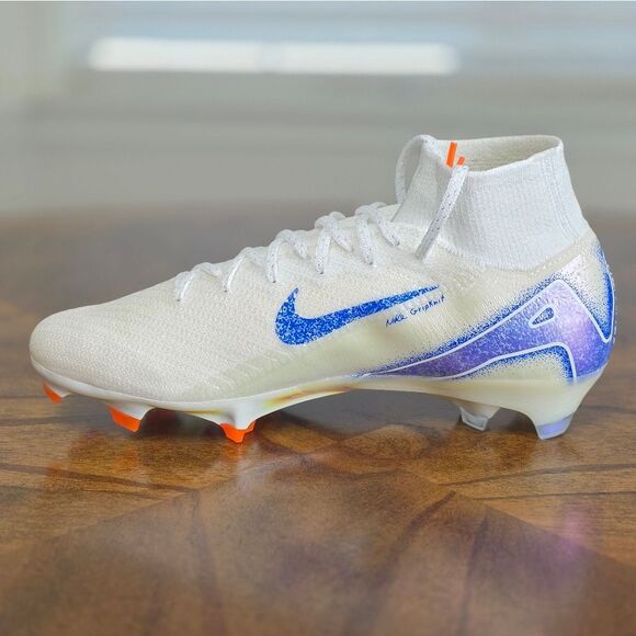 Nike Zoom Mercurial Superfly 10 Elite FG Blueprint Cleats New HJ9293-100 Men's 6 - Picture 9 of 16